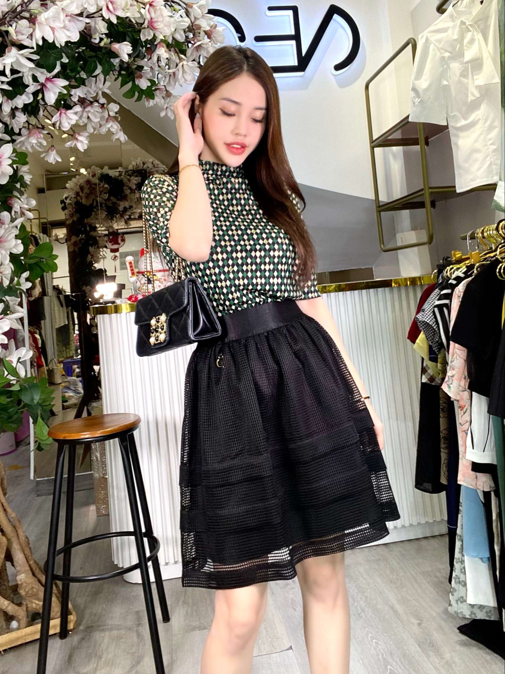 Chân Váy Xòe Dài Duyên Dáng Thời Trang Hàn Quốc BT Fashion VA02 Vải Lưới Lazadavn #10 Chân Váy Xòe Dài Duyên Dáng Thời Trang Hàn Quốc BT Fashion VA02 Vải Lưới Lazadavn
